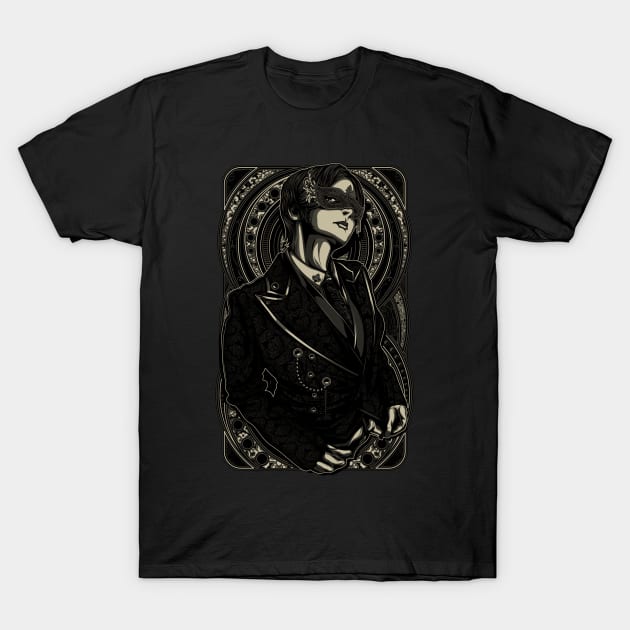 Masked man T-Shirt by Dessastra